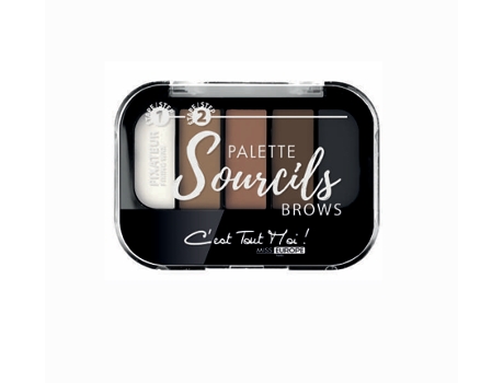 Miss Europe Paleta Para Sobrancelhas 1 Unidade Miss Europe Paris