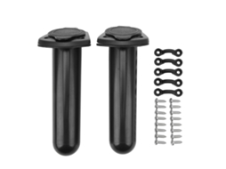 Suporte de Vara de Pesca, Flush Mount, para Kayak, Barco, Canoa, com Capa, 2 Peças S/MARCA