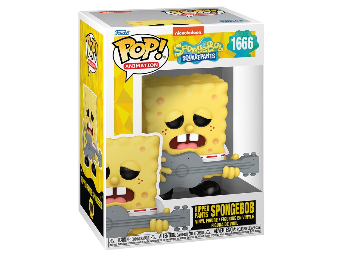 Figura Pop Bob Esponja - Bob Esponja Calças Rasgadas