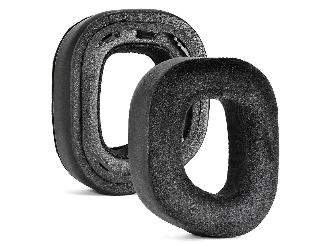 Fones De Ouvido Bluetooth Para Headset Corsair Hs80 Rgb. Cores Couro Sintético E Veludo. Ly Ebike (pacote Com 2, Protetores Auriculares Grossos)