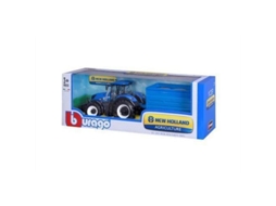 Trator Com Caçamba Bburago Coleção Fazenda Escala 132 Cor Azul Modelo 4893993440672