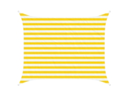 Conjunto 1 Sombra Externa Vidaxl Amarelo Poliéster