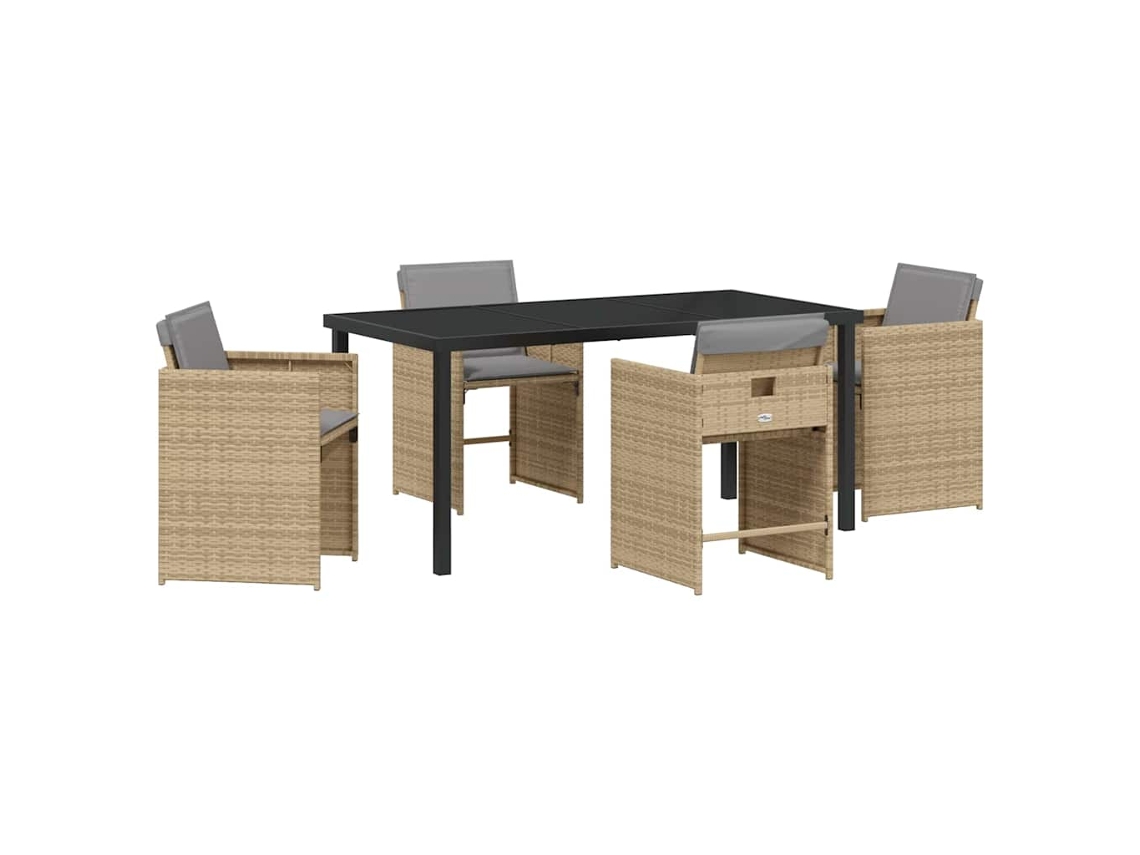 Conjunto de Móveis para Jardim 5 Pcs HARLANV1