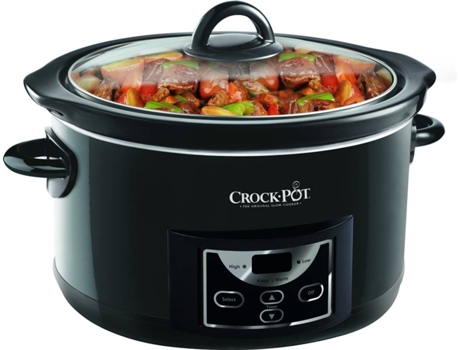Máquina de Cozinha Slow Cooker CROCKPOT SCCPRC507B-050 (4.7 L) — 4.7L | Pré-programação: 20h