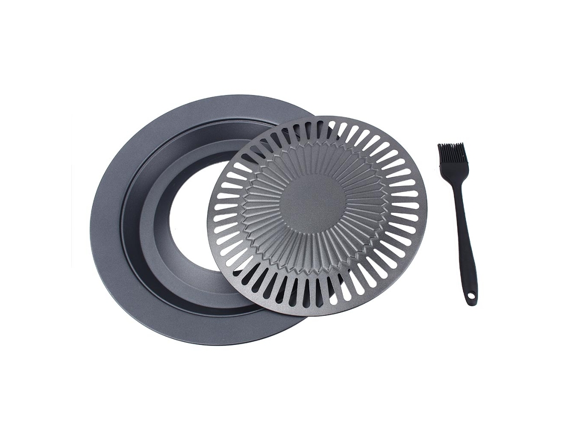 Assadeira Resistente Antiaderente Panela Para Assar Disco De Cookware