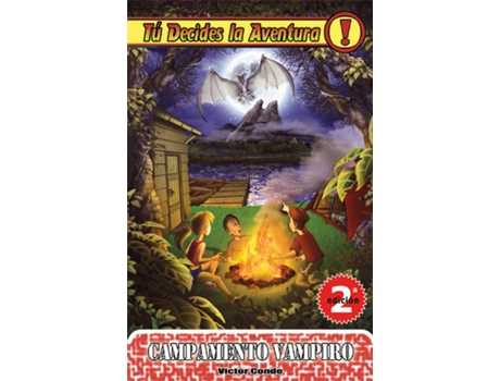 Livro Campamento Vampiro de Víctor Conde