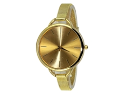 Relógio Pulseira Feminino de Liga com Pulseira de Malha Estilo Simples Relógio de Quartzo