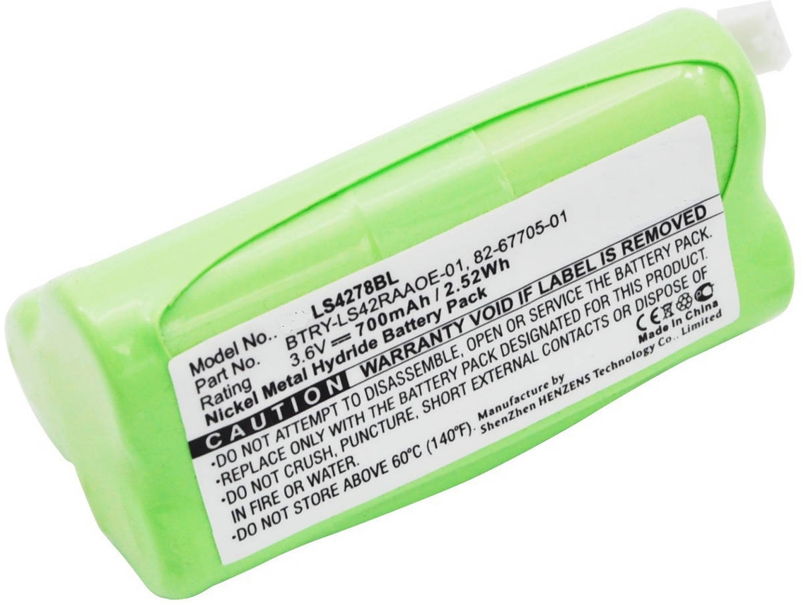 Leitor de Código de Barras MICROBATTERY BTRY-LS42RAAOE-01