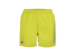 Calções de Banho de Homem para Natação ARENA Fundamentals Logo Verde (M)