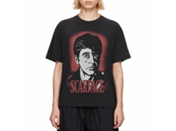 Rockinstone Scarface Face Smoke T-shirt Size:xl