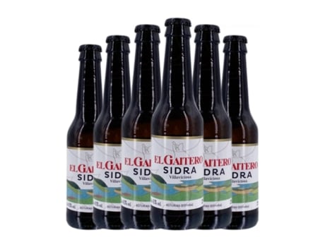 Sidra EL GAITERO Garrafa Pequena (0.25 L - 6 Unidades)