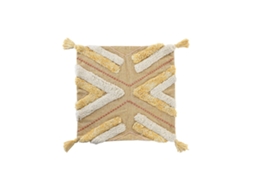 Capa de travesseiro DKD Home Decor Amarelo (50x1x50 cm)