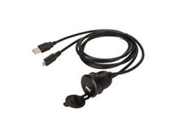 Cabo Extensão Painel Usb-c Moto Com Luz