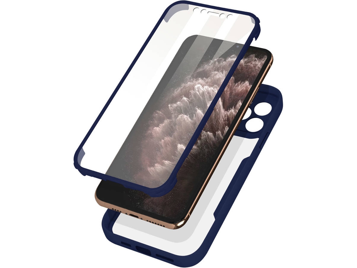 Capa iPhone 11 Pro Max AVIZAR Proteção 360° Azul
