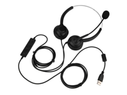 Fone Mali USB para call center, com microfone, cancelamento de ruído e função mudo | S/BRAND