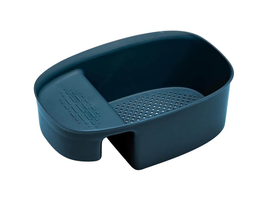 Cesto De Drenagem De Pia De Cozinha Hanging, Suporte Para Esponja, Armazenamento De Utensílios Pequenos (azul)