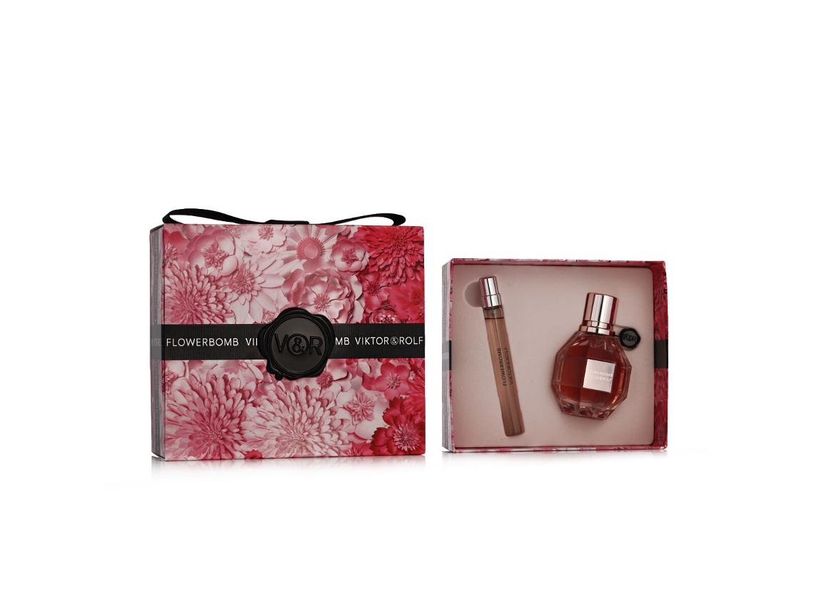 Conjunto de Perfume Mulher VIKTOR & ROLF Flowerbomb 2 Peças