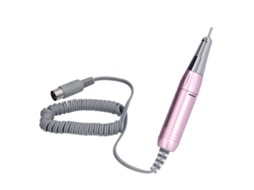 Máquina De Limado De Uñas Eléctrica Portátil, Mango De Lápiz Estable Para Salón, Color Rosa, 18w