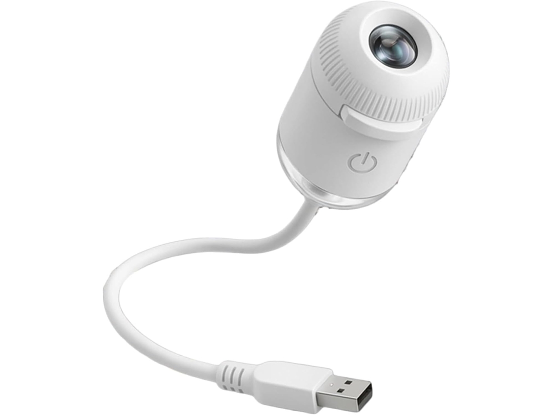 Projetor De Galáxia 2 Em 1 Com Luz Noturna, Estrelas Usb Filmes
