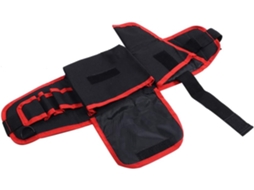 Bolsa De Cintura Para Ferramentas Eletricista, Em Tecido Oxford 600d, 56x16 Cm, Com Vários Bolsos E Cinto Ajustável Para