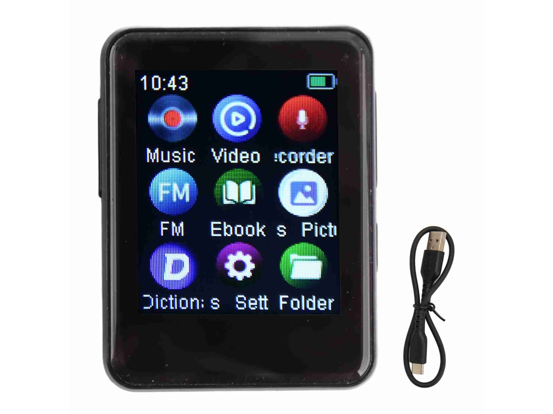 Reprodutor Mali MP3 com Som Hifi, Gravador, Rádio FM, Relógio, Alarme