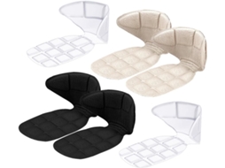 Palmilhas De Gel E Tecido Jp Para Calcanhar, 3 Pares Para Sapatos De Salto Alto, Respiráveis, Aliviam O Desconforto
