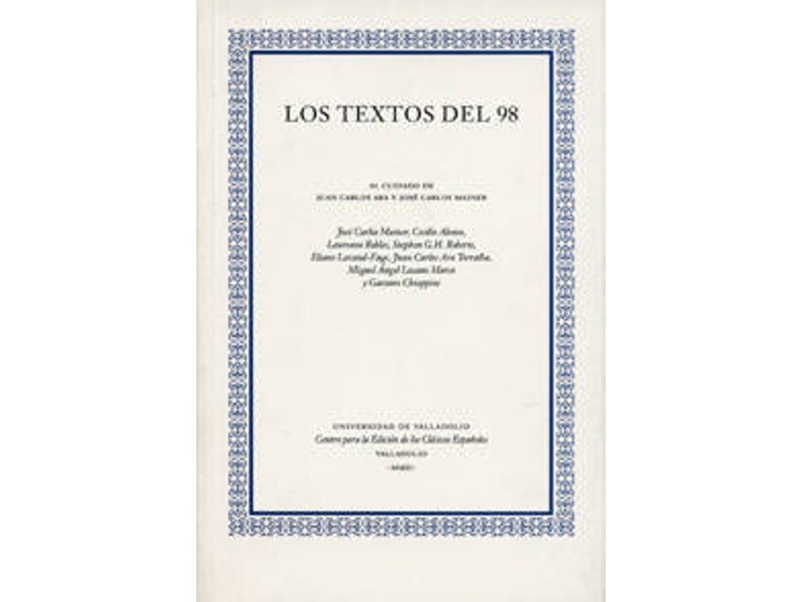 Livro Textos Del 98, Los de Juan C Ara (Espanhol)