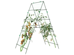 Vidaxl Treliça De Jardim Para Plantas Trepadeiras Estrutura Em A Aço