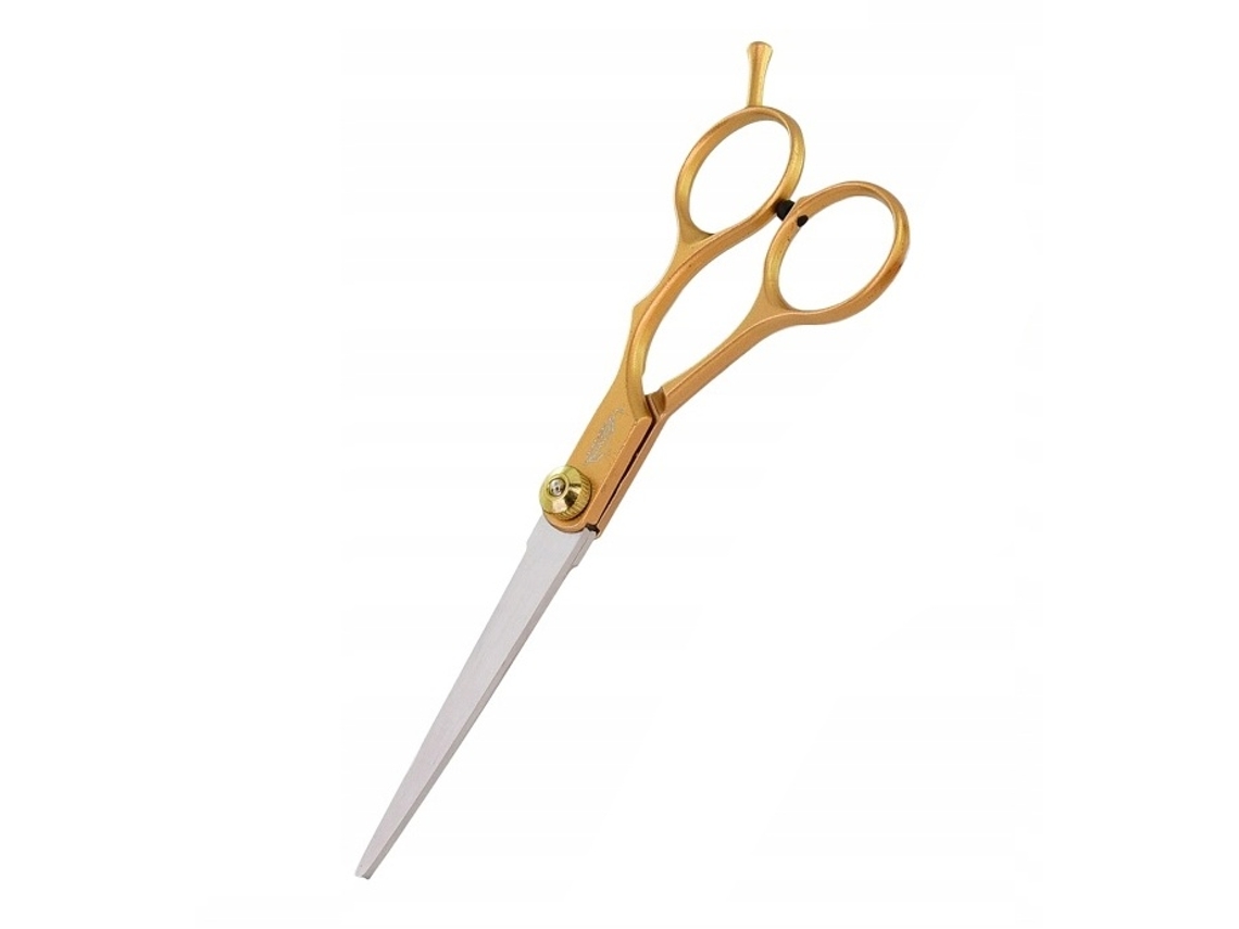 Tesoura De Barbeiro Elysve 5 Pares, 5.5 Polegadas, Design Offset, Para Destros, Corte Preciso, Acabamento Profissional