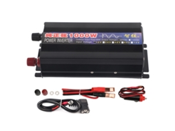 Inversor de onda sinusoidal pura 1000W conversor DC12V para AC220V com tela digital S/MARCA