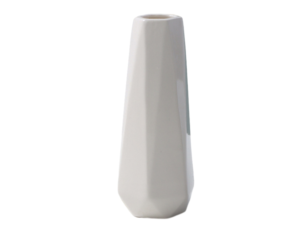 Vaso de Cerâmica Suave Decoração Moderna para Sala com Flores Secas NEVEANCE