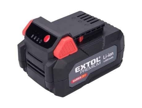 Bateria sem fio Extol Premium Garden20v, íon de lítio de 20 V, 4000 mAh, 8895782