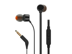 Fones de Ouvido Sem Fio, Estéreo Intra auriculares de 3,5 Mm com Graves Potentes, Controles Integrados e Microfone. MDUG (preto)