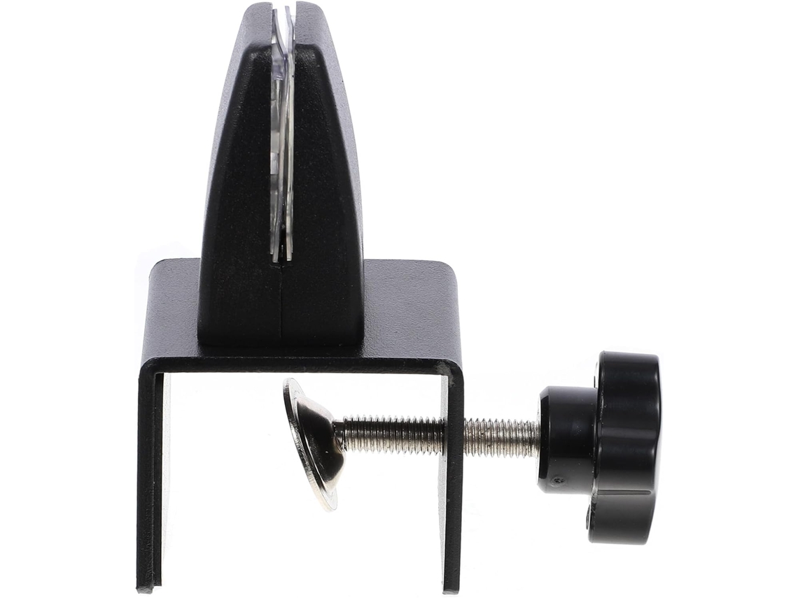 Grampo Divisor de Mesa Ajustável Healeved, Sem Necessidade Furação, para Divisórias Madeira Ou Vidro, Liga Alu