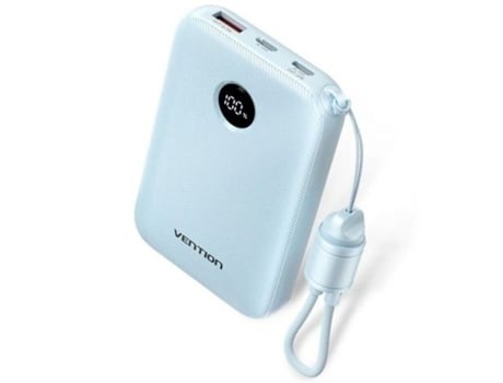 Powerbank Vention Fkal0-c (azul - Usb-a - 10000 Mah)