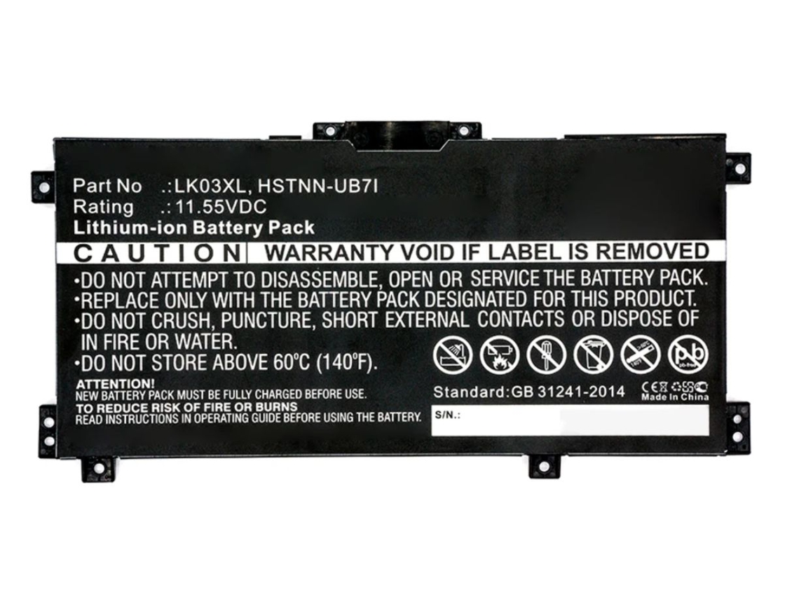 Battery 3c 52wh 4.55ah Li Sr Hp