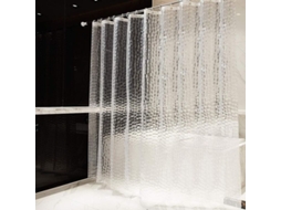 Cortina de Chuveiro Antimofo Nova Line, à prova d'água, 240x200cm | S/MARCA