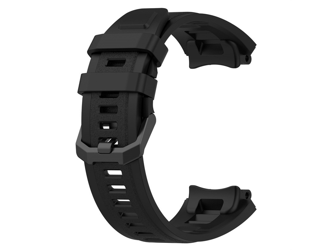 Pulseira de Silicone Macio de Substituição para AMAZFIT Active Edge A2212 Preta PANOONA