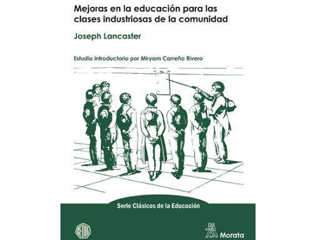 Livro Mejoras en la educación para las clases industriosas de la comunidad de Joseph Lancaster (Espanhol)