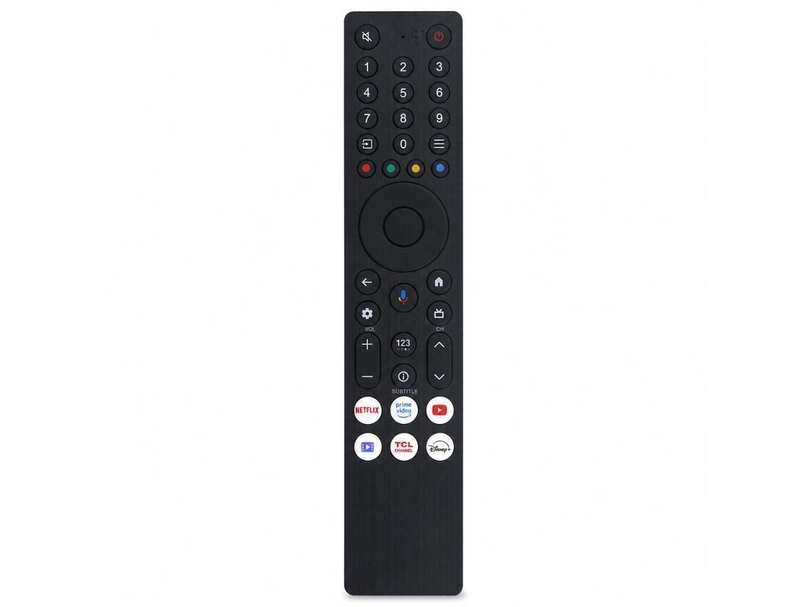 Comando À Distância Por Voz Bluetooth Para Tv Tcl E Polaroid Rc833a Fmb5_zhd