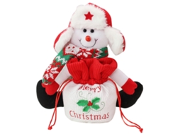 Laxiscreed Decoração De Natal Com Laço De Tricô Para Boneco, Faixa De Pulso E Presente Noël