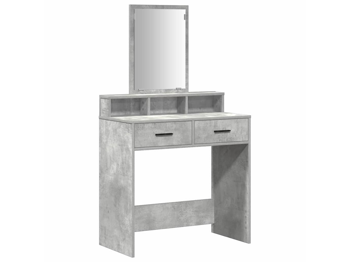 Mesa de Vestir Cinzento 79x41x140 cm Madeira Processada MAISON EXCLUSIVE