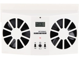 Ventilador De Ar, Radiador De Exaustão Solar Duto Duplo E Controle Bateria Interruptor, Ventilador De Resfriamento Solar