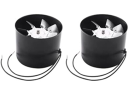 Ventilador de Duto de 4 Polegadas, Pacote com 2 Unidades SFUSHOS
