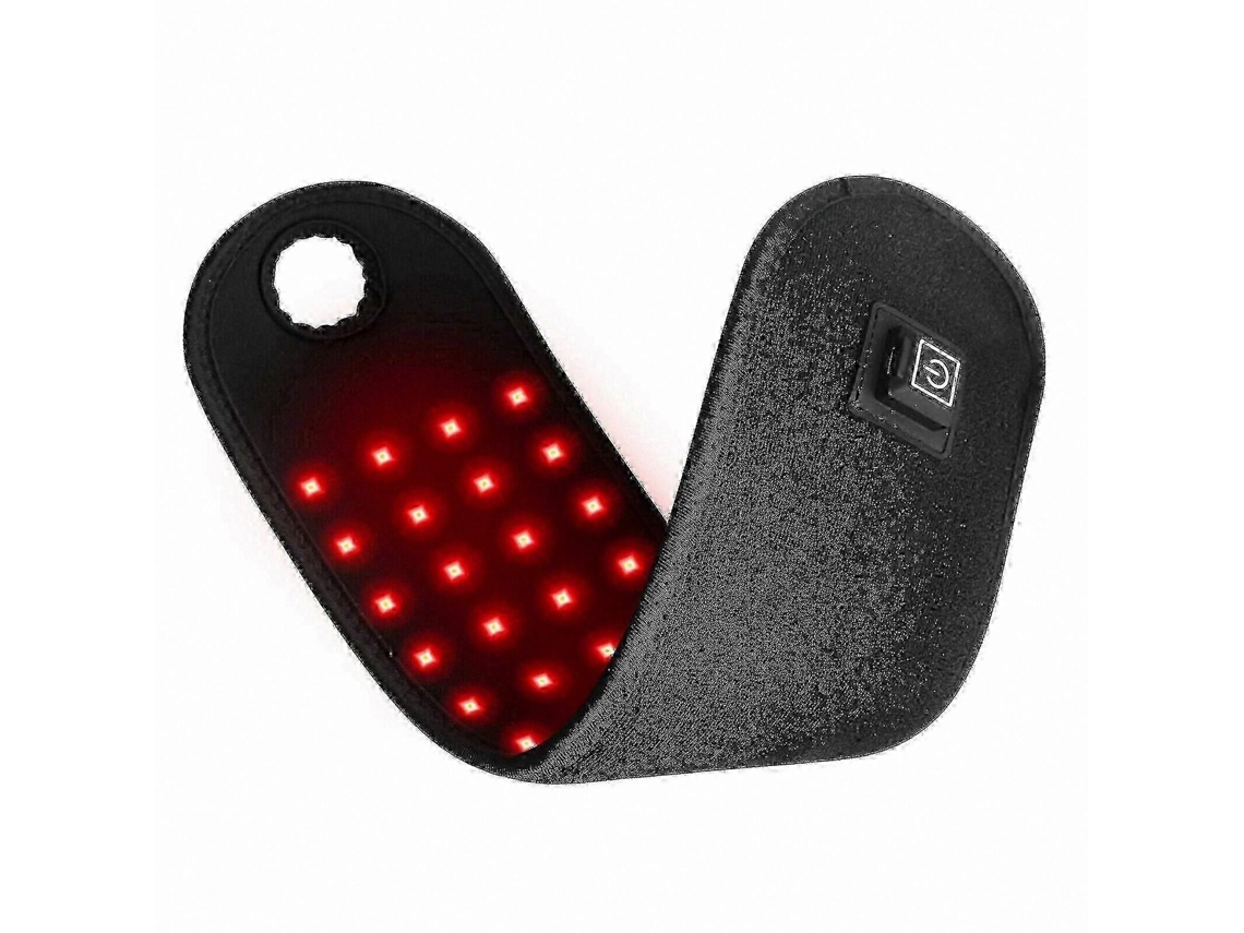 Pulseira De Terapia Com Luz Vermelha E Infravermelha Próxima Para Alívio Da Dor, Com Leds De 660 Nm E 850 Nm.