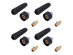 Conector De Painel De Cabo De Solda Tig 10 Set, Plugue E Tomada Com Aderência Rápida, Adaptador Estilo Eu 10-25