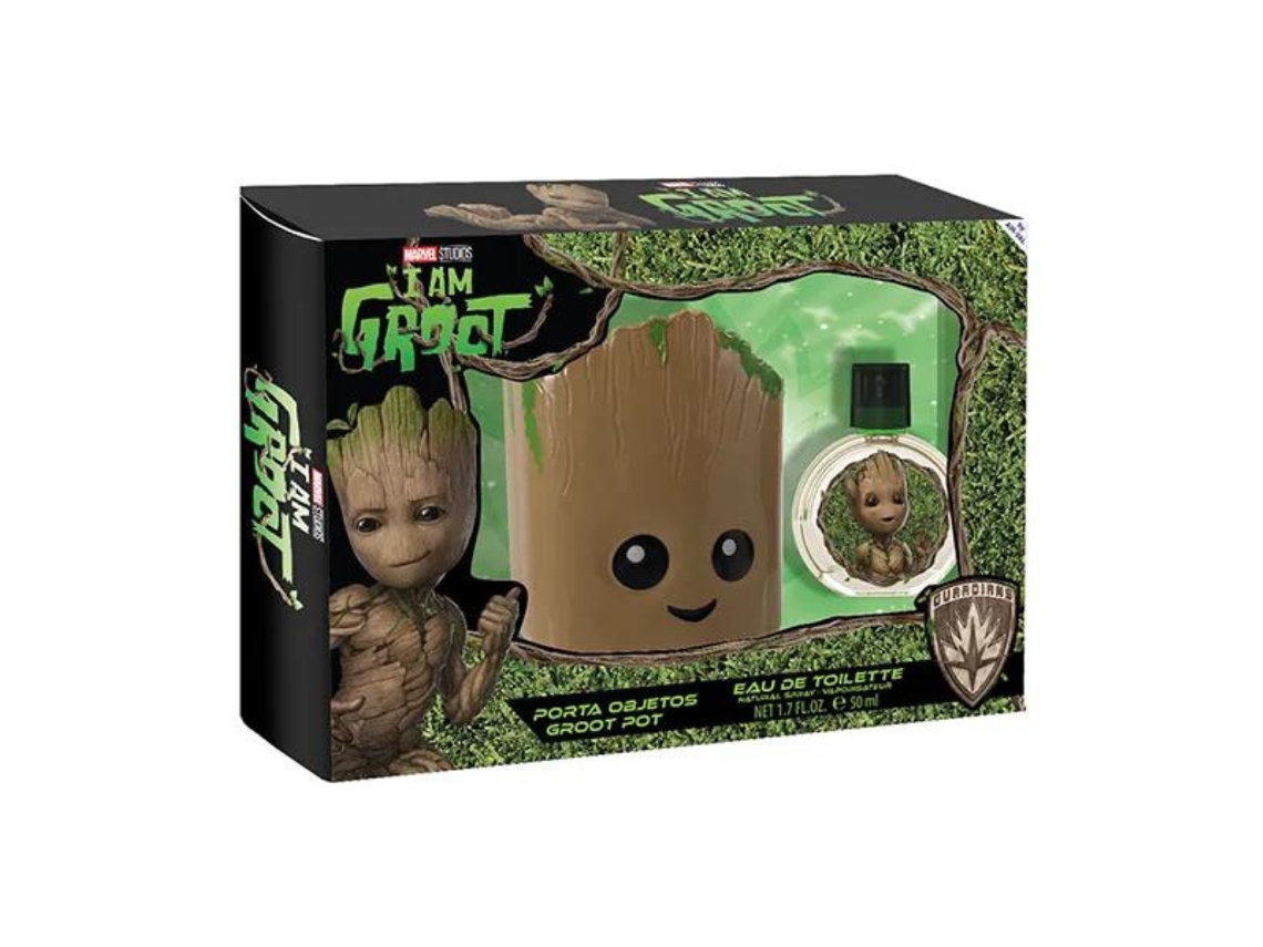 Coffret Marvel Groot Conjunto Copo Eau De Toilette 50ml Disney
