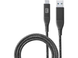 Cabo CELLULAR LINE Usb-A/Usb-C 1Mt (Outlet Caixa Aberta)