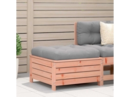 Vidaxl Apoio Pés Para Jardim 62x63,5x32 Cm Madeira De Douglas Maciça