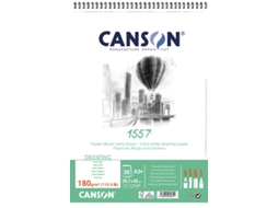 Bloco de Papel de Desenho CANSON 1557 Din A3 180 G/M² 30 Folhas